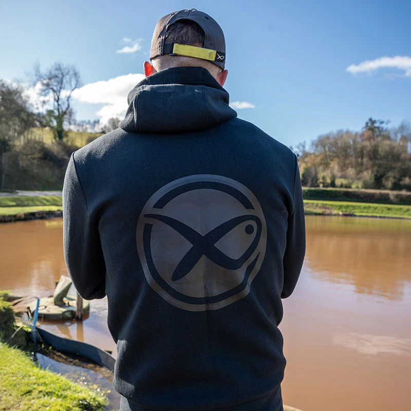 Matrix Black Stealth Zip Hoodies